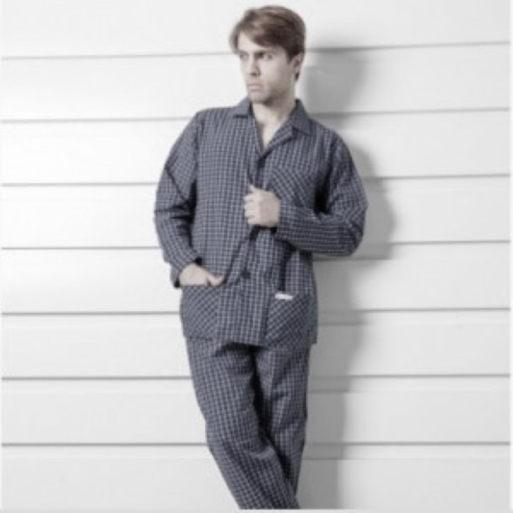 Calvin Klein cotton flannel pajama set